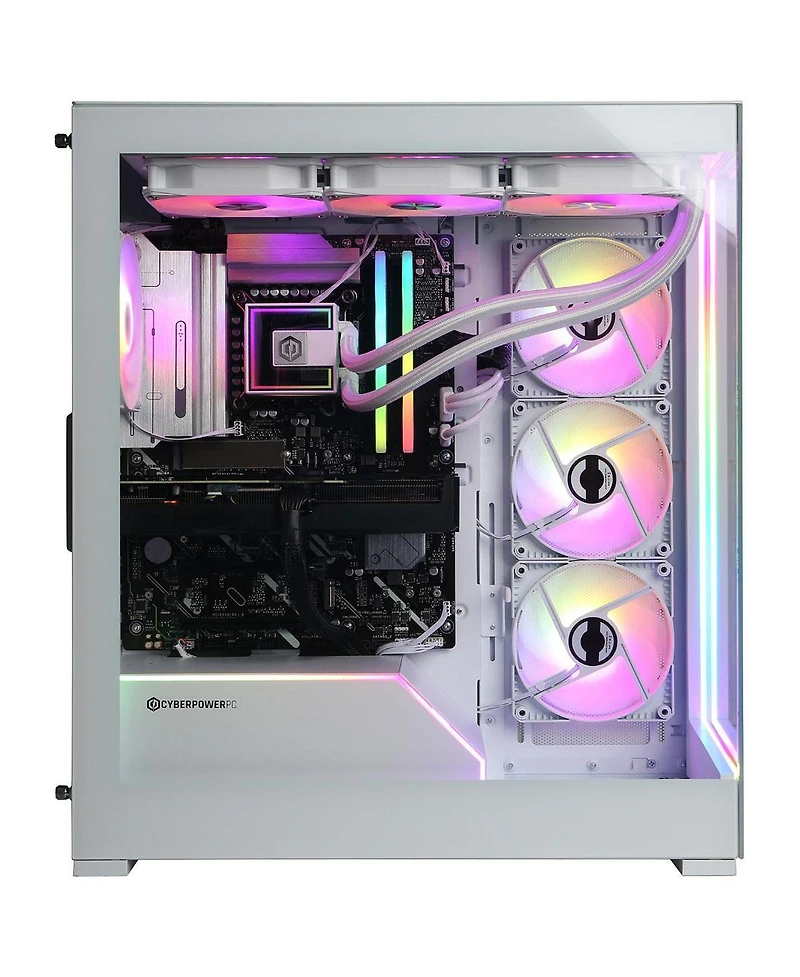 CyberPowerPC Gamer Supreme Liquid Cooled Gaming Desktop Computer, Intel Core Ultra 9 285K 3.7GHz, 32GB Ram, 1TB Ssd, Nvidia GeForce Rtx 5070 12GB,
