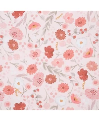 Bedtime Originals Flower Power 3-Piece Floral Baby Nursery Crib Bedding Set