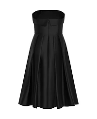City Chic Women's Tiffany Strapless Midi Dress