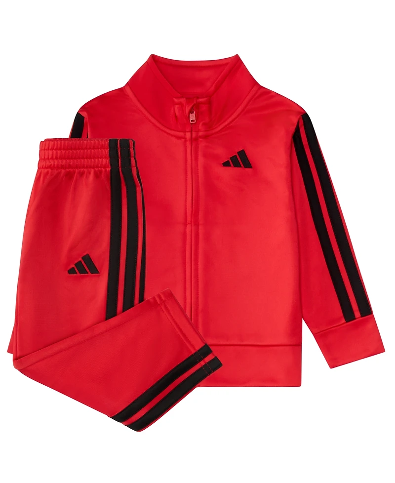 adidas Baby Boys 2-Piece Stripe Detail Jacket and Joggers Set
