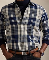 Polo Ralph Lauren Men's Classic-Fit Plaid Oxford Shirt