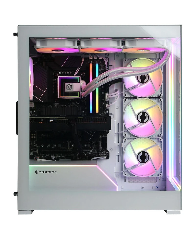 CyberPowerPC Gamer Supreme Liquid Cooled Gaming Desktop Computer, Intel Core i9-14900KF 3.2GHz, 32GB Ram, 1TB Ssd, Nvidia GeForce Rtx 5070 12GB,