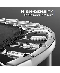 Gymax Mini Folding 36'' Trampoline Portable Recreational Fitness Rebounder