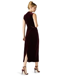 Steve Madden Women's Mock Neck Midi Dress