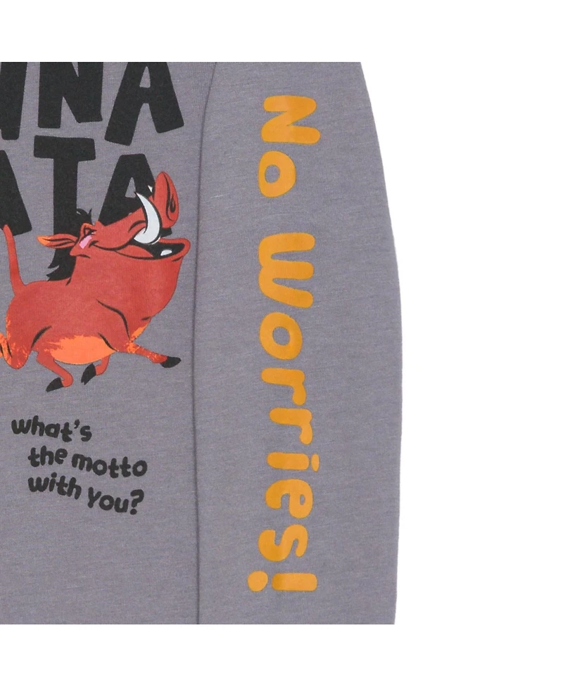Lion King Boys Toddler 2T-5T Hakuna Matata Long Sleeve T-Shirt