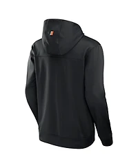 Fanatics Men's Black Oregon State Beavers Defender Dot Faded Primary Pullover Hoodie