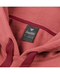 Fanatics Women's Red New Jersey Devils Elements Future Ground Subtle Tonal Pullover Hoodie