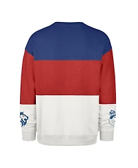 '47 Brand Men's and Women's Red Sacramento Kings 2024/25 City Edition on Five Maximalist Pullover Sweatshirt