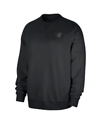 Nike Men's Black Orlando Magic Authentic Standard Issue Travel Dri-fit Sweatshirt