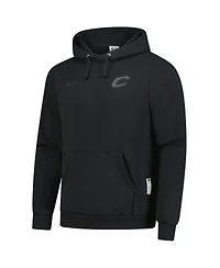 Nike Men's Black Cleveland Cavaliers Authentic Travel Standard Issue Dri-Fit Hoodie