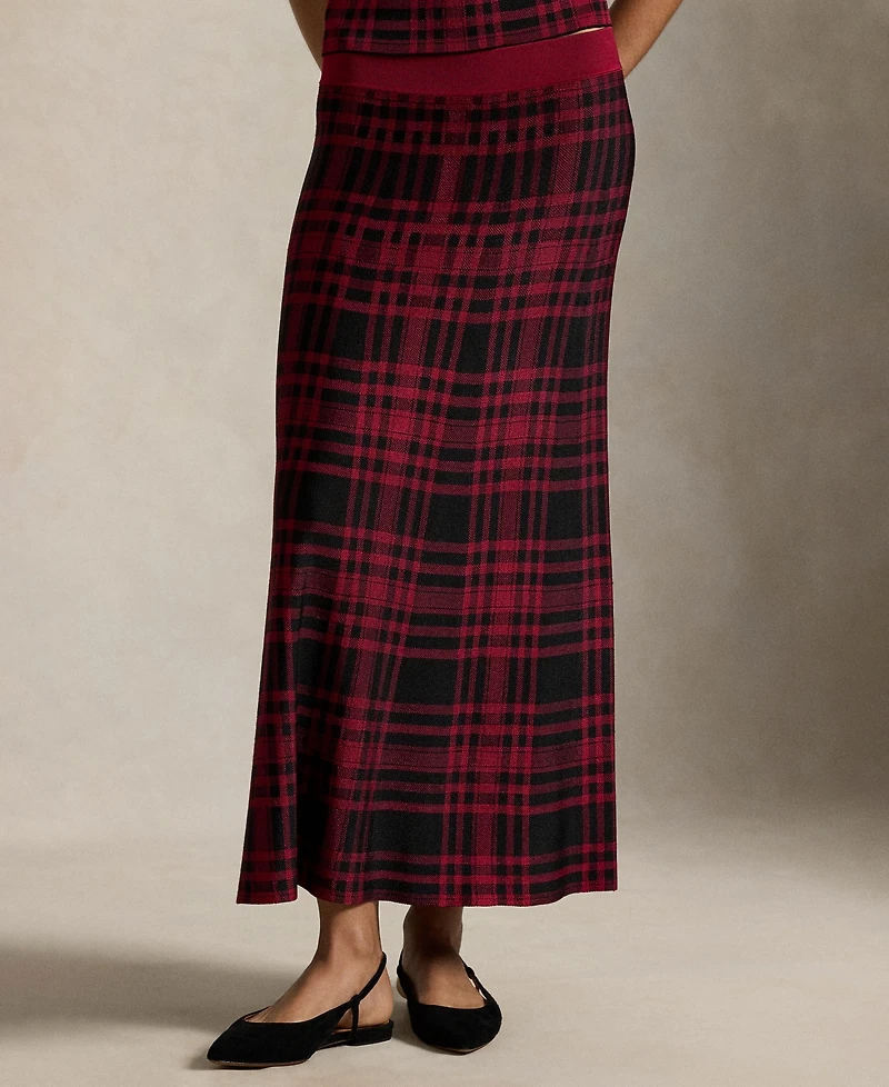 Polo Ralph Lauren Women's Pull-On Sweater Midi Skirt