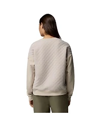 Columbia Women's Gray Tennessee Volunteers Collegiate Hart Mountain Quilted Sweatshirt
