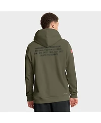 Nike Men's Olive Washington Commanders 2025 Salute to Service Sideline Standard Issue Dri-fit Hoodie