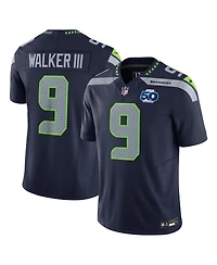 Nike Men's Kenneth Walker Iii College Navy Seattle Seahawks Team 50th Season Vapor F.u.s.e. Limited Jersey