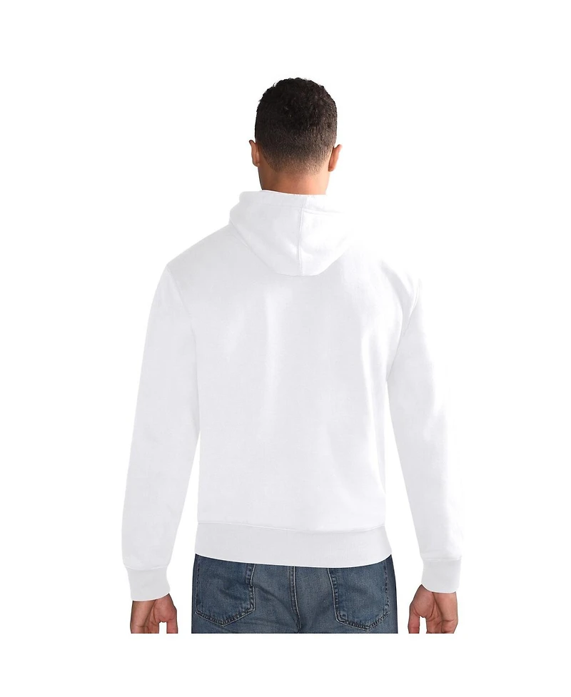 Starter Men's White San Francisco 49ers Pullover Hoodie