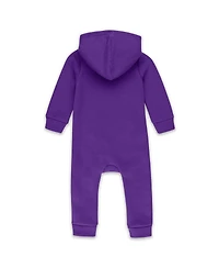 Wear by Erin Andrews Baby Boys and Girls Purple Minnesota Vikings Hooded Fleece Coverall