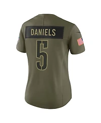 Nike Women's Jayden Daniels Olive Washington Commanders 2025 Salute to Service Limited Jersey