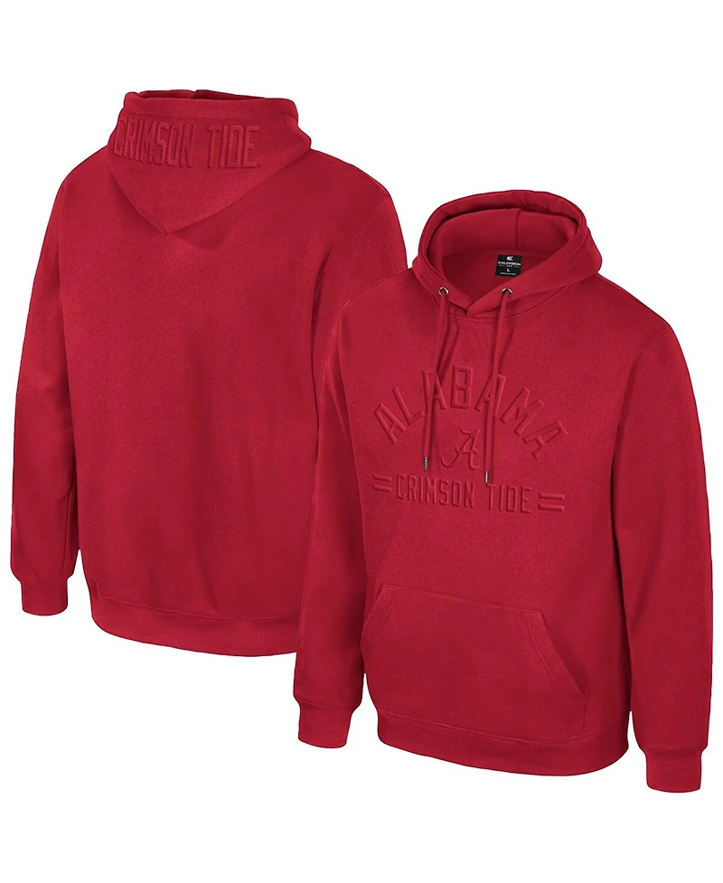 Colosseum Men's Crimson Alabama Tide New Member Hoodie