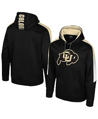 Colosseum Men's Black Colorado Buffaloes the Gang Blackout Hoodie