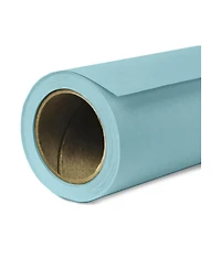Savage Widetone Seamless Background Paper, 86" wide x 36' Sky Blue, #2 - Bundle With Flashpoint 10' Background Support System Air Cushioned,