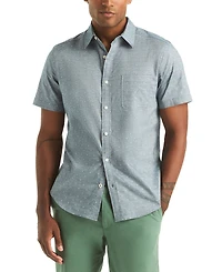 Nautica Men's Printed Short Sleeve Shirt