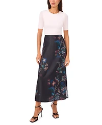Vince Camuto Women's Long Pencil Side Slit Skirt