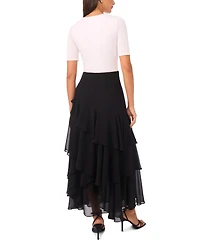 Vince Camuto Women's Long Ruffle Skirt