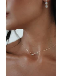 Untamed Petals Annie Crystal Necklace