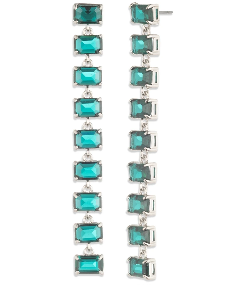 Lauren Ralph Lauren Epoxy Stone Tennis Linear Earrings