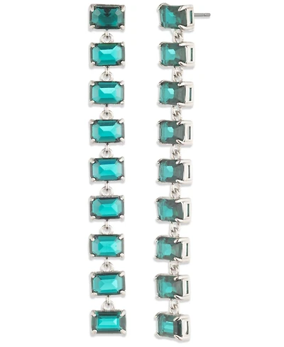 Lauren Ralph Lauren Epoxy Stone Tennis Linear Earrings
