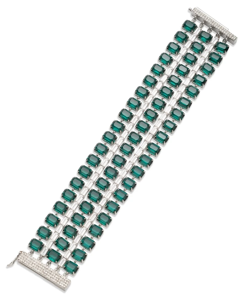 Lauren Ralph Lauren Cubic Zirconia and Epoxy Tennis Flex Bracelet