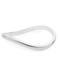 Lauren Ralph Lauren Silver-Tone Sculptural Bangle Bracelet