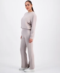 I.n.c. International Concepts Petite Pull-On Flare-Slit-Hem Pants, Macy's Exclusive