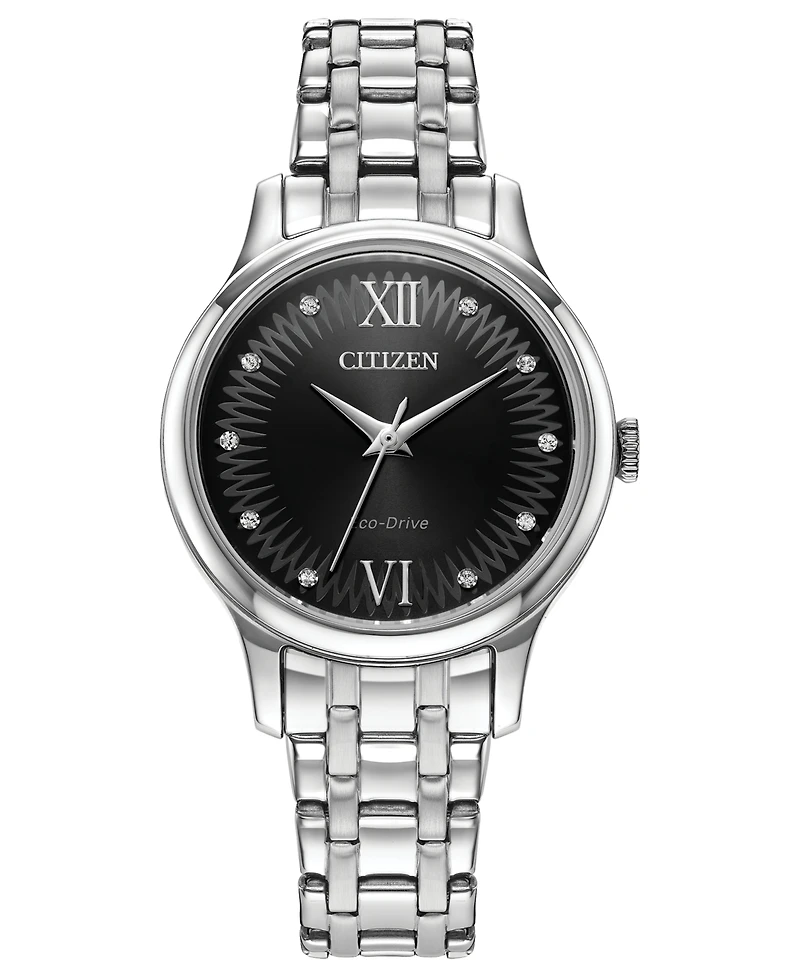Citizen Eco-Drive Women's Classic Stainless Steel Bracelet Watch 31mm