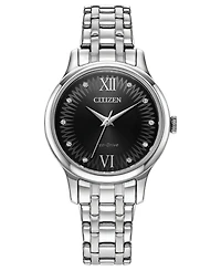 Citizen Eco-Drive Women's Classic Stainless Steel Bracelet Watch 31mm