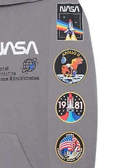 Nasa Boys 5-20 Space Patches Full-Zip Hoodie