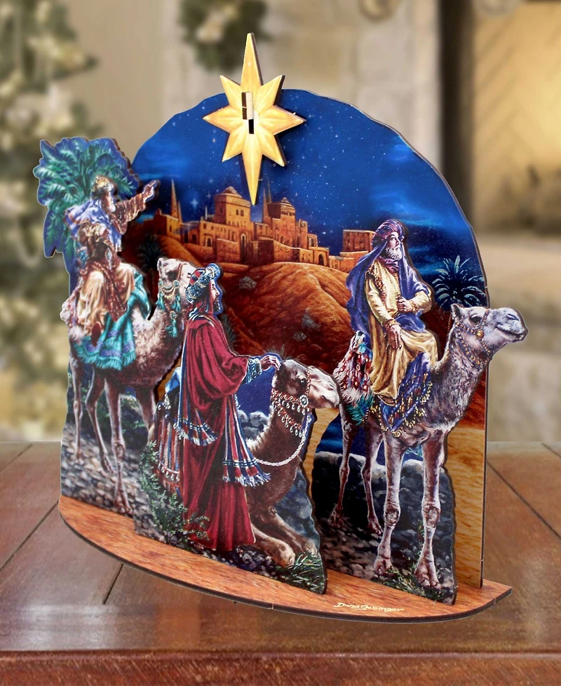 Designocracy Three Kings Village Gift Set D.Gelsinger