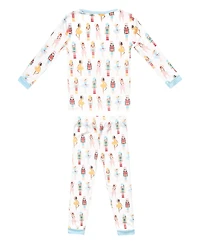 Copper Pearl Baby Girls 2-Piece Juliet Long Sleeve Top and Pants Pajama Set