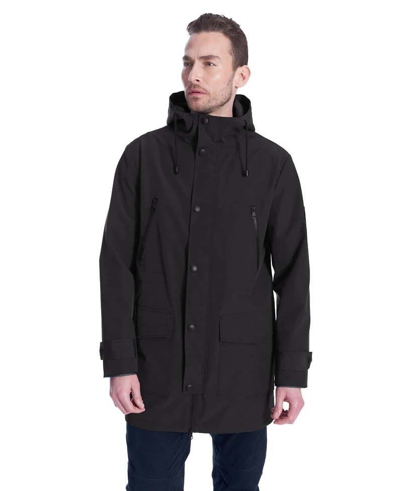 Men'S - Banks | Raincoat Weather Resistant Storm With Drawstring Hood