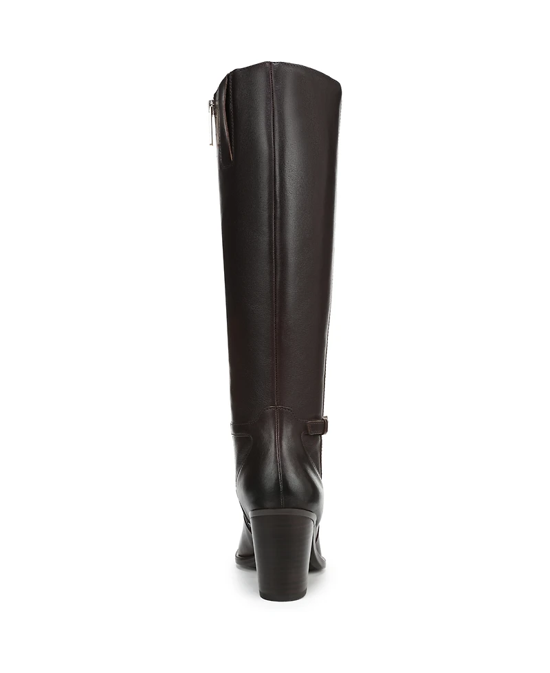 Naturalizer Women's Kalina Extra Wide Calf Knee High Block Heel Boots