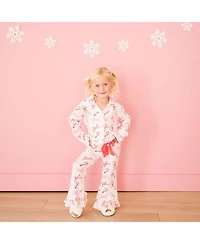 Sweet Wink Toddler Girls Peppermint Party Christmas Lounge Set