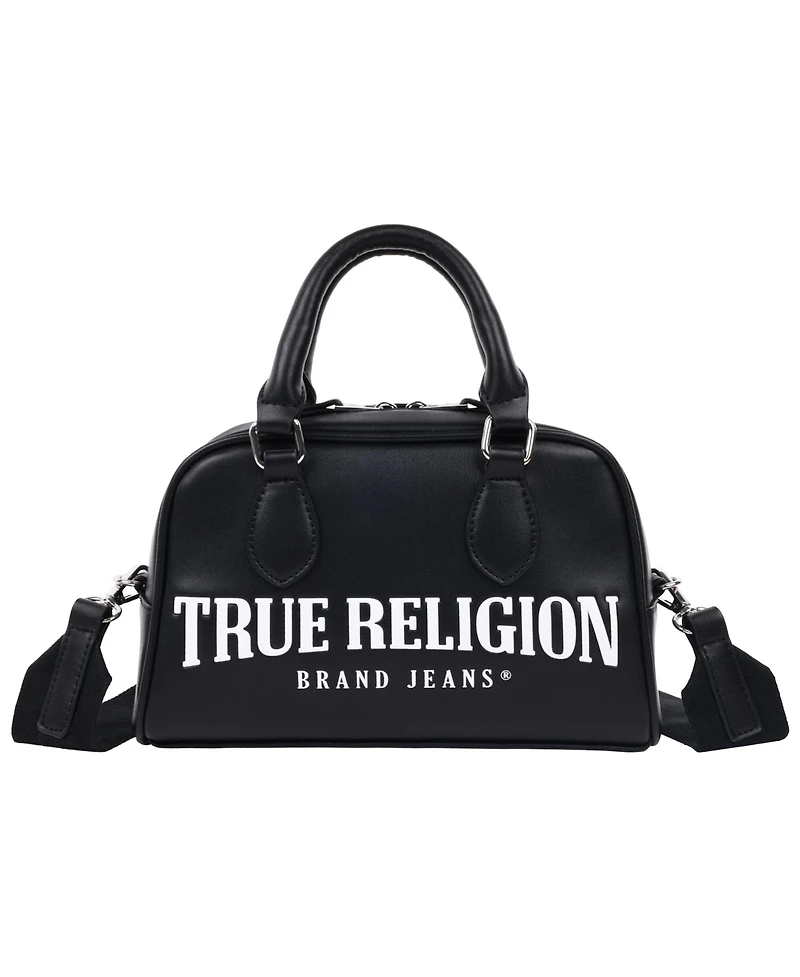 True Religion Big Logo Mini Satchel