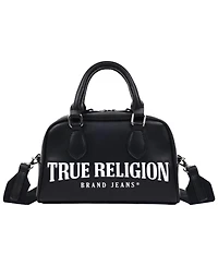 True Religion Big Logo Mini Satchel