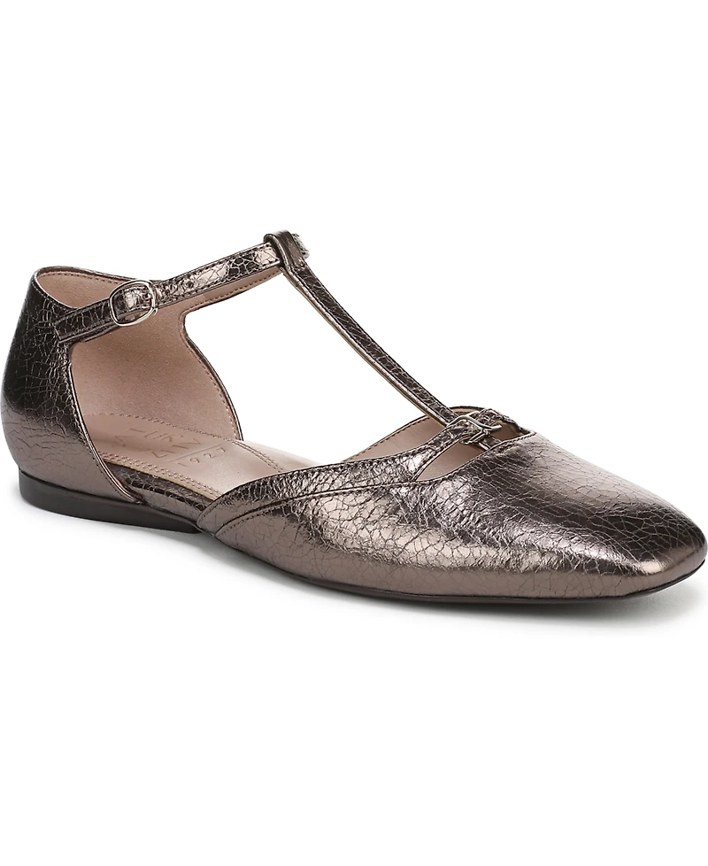 Naturalizer Women's Caresse Mary Jane T-Strap Flats