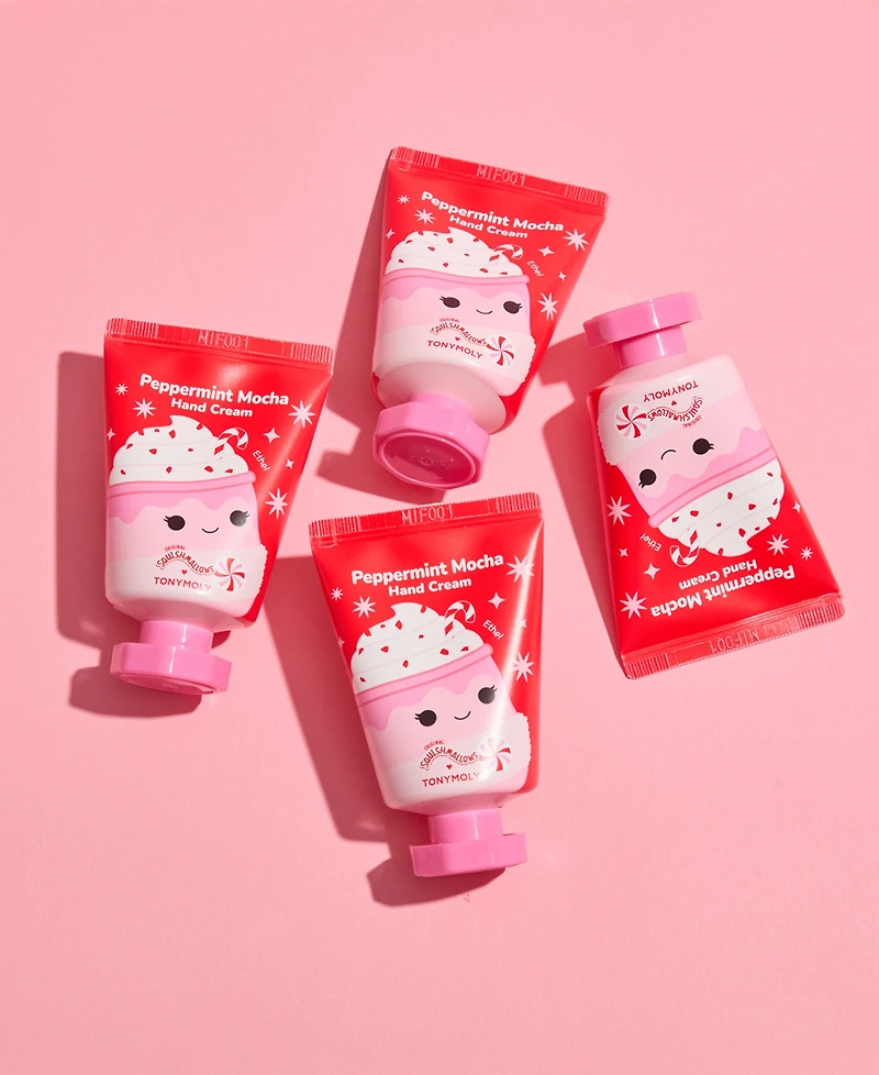 Tonymoly x Squishmallow Ethel Peppermint Mocha Hand Cream, 1.01 oz.