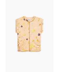 Desigual Women's Lyocell floral T-shirt