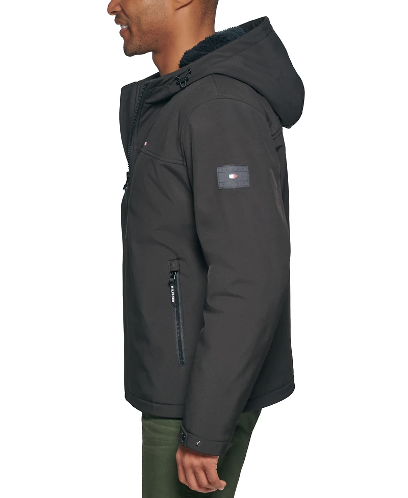 Tommy Hilfiger Men's Softshell Hooded Jacket