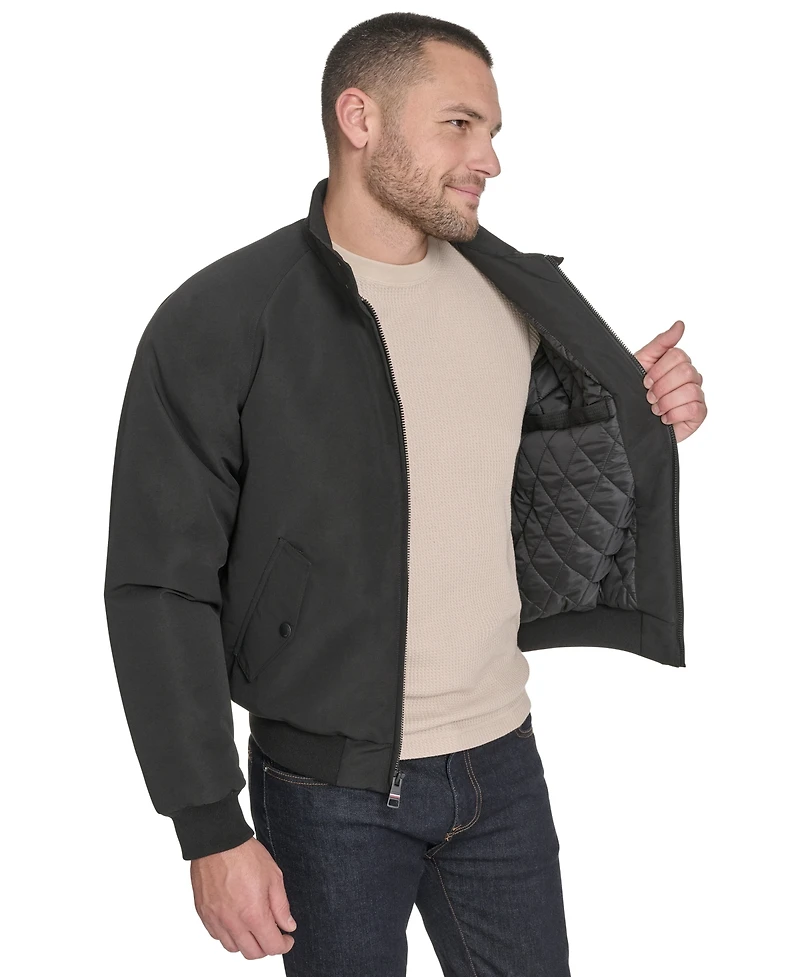 Tommy Hilfiger Men's Logo Detail Bomber Jacket