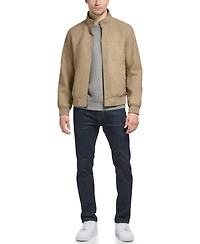 Tommy Hilfiger Men's Laydown Collar Bomber Jacket