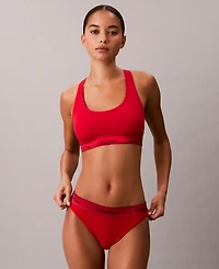Calvin Klein Women's Flexible Fit Full Coverage Racerback Bralette
